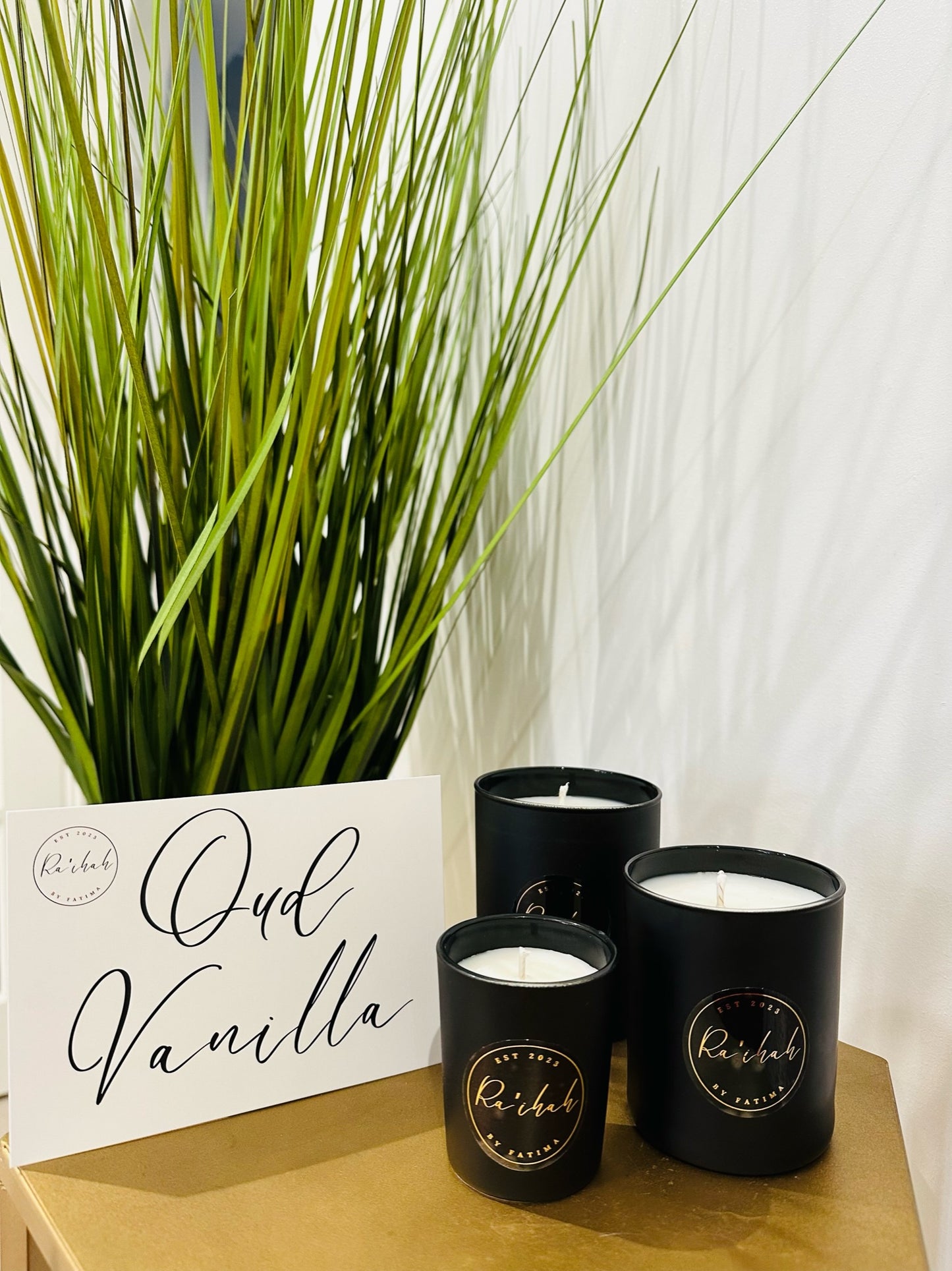 Oud Vanilla Candle