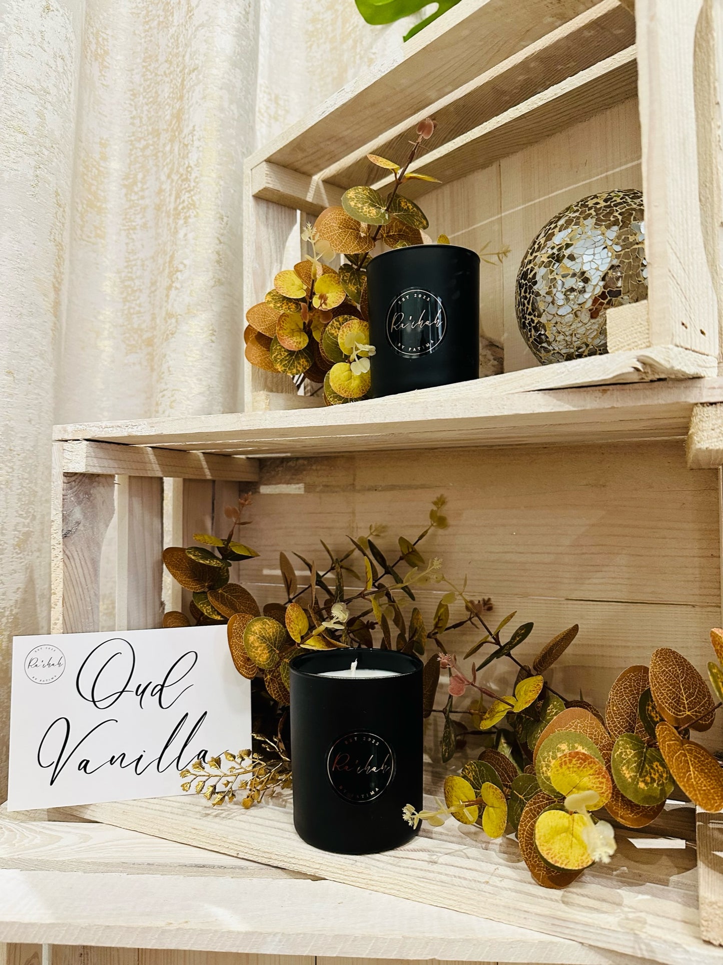 Oud Vanilla Candle